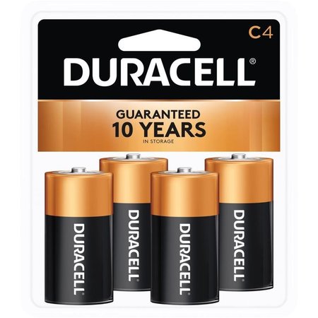DURACELL Coppertop C Alkaline Batteries 4 pk Carded MN1400R4ZX